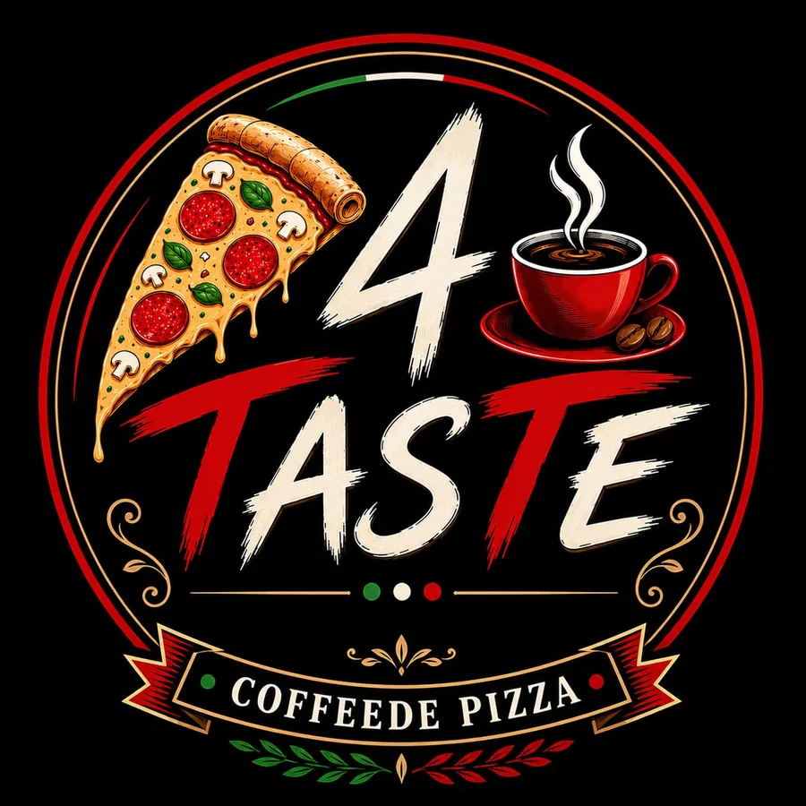 4 Taste Pizza Coffee logo